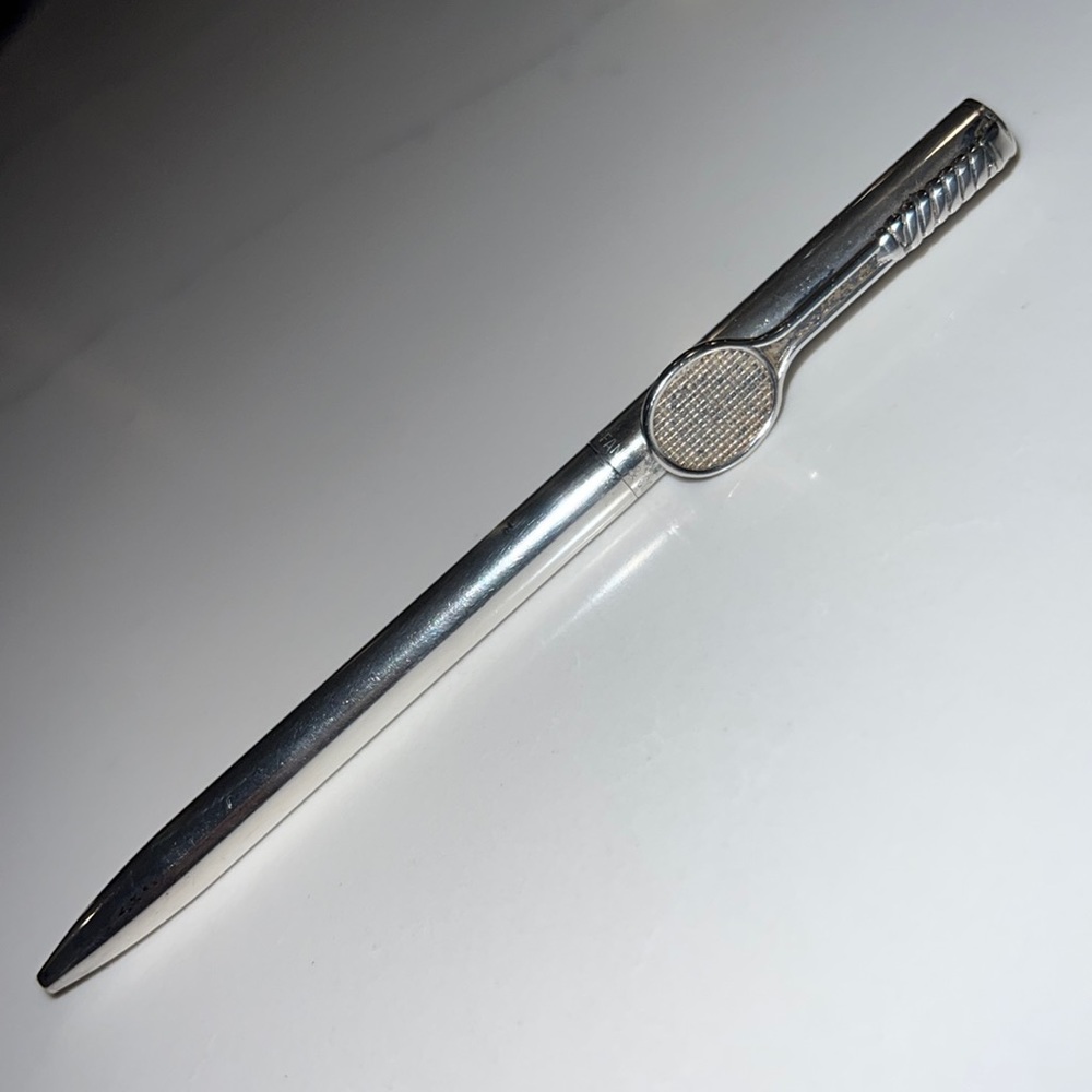 Tiffany & Co. Vintage Sterling “Tennis Racquet” Pen